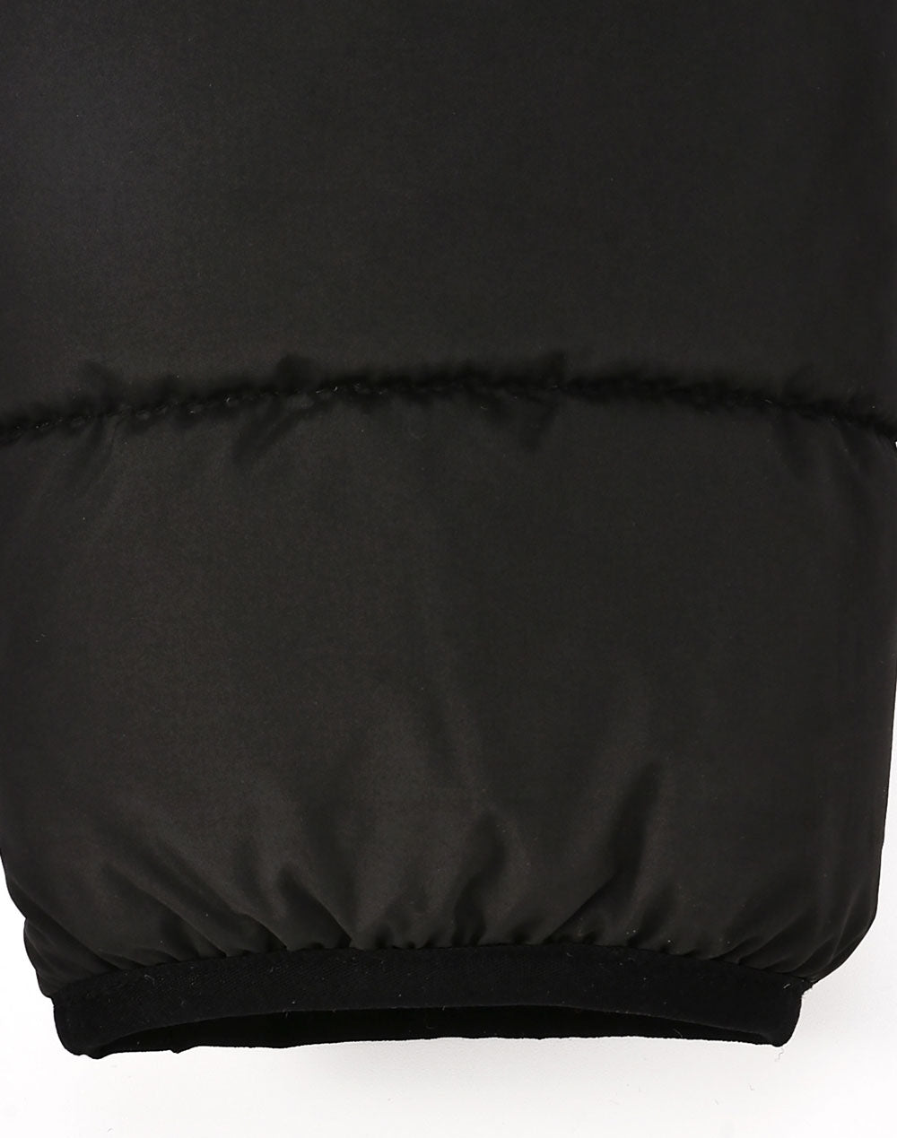 Mens Sustainable Insulated Puffer Jacket (3D Cut) - Black - View