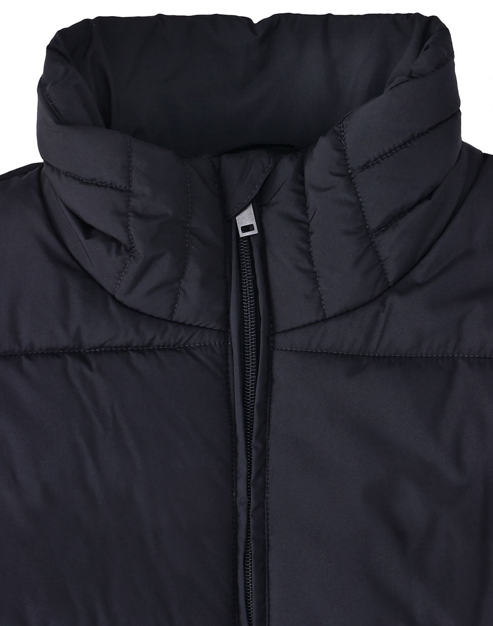 Mens Sustainable Insulated Puffer Jacket (3D Cut) - Navy - View
