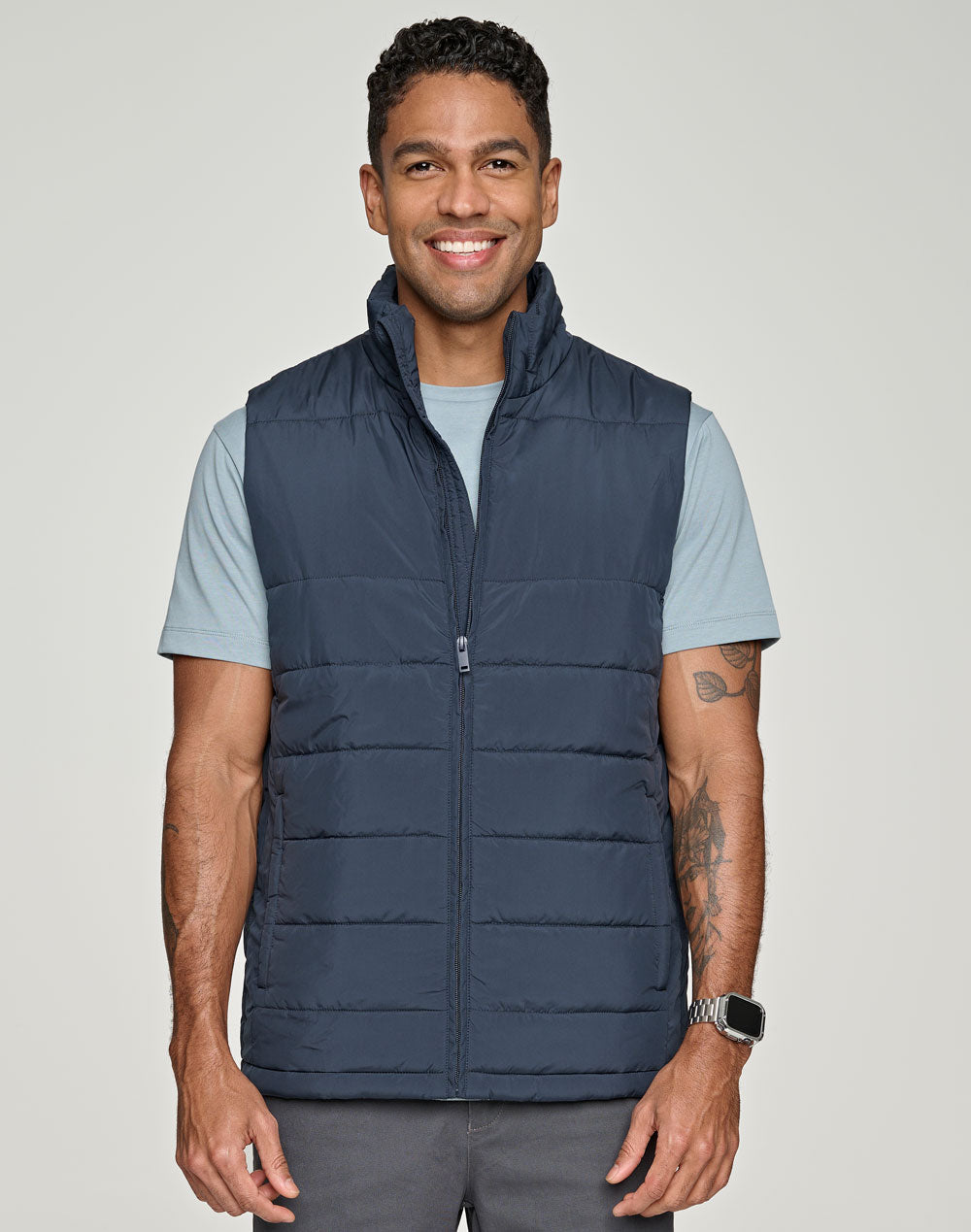 Sustainable Insulated Puffer Vest (3D Cut) Men's - view