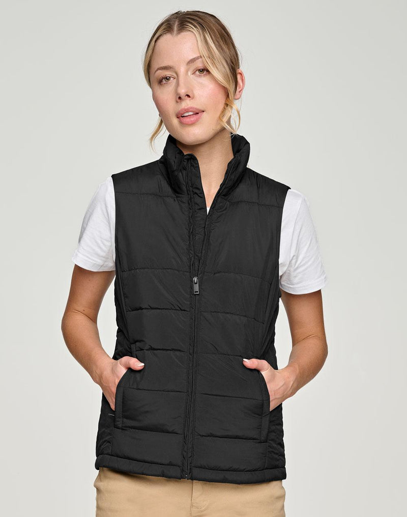 Sustainable Insulated Puffer Vest (3D Cut) Ladie's
