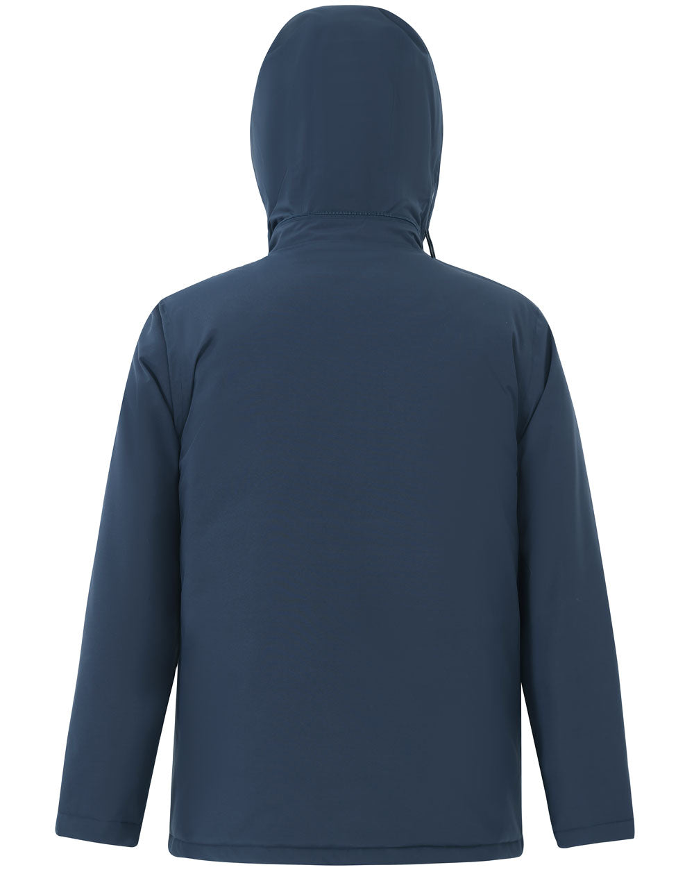 Unisex Waterproof Quilted Jacket - Navy - Back