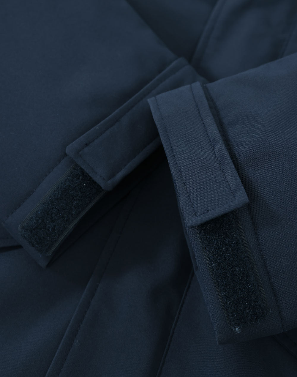 Unisex Waterproof Quilted Jacket - Navy - View