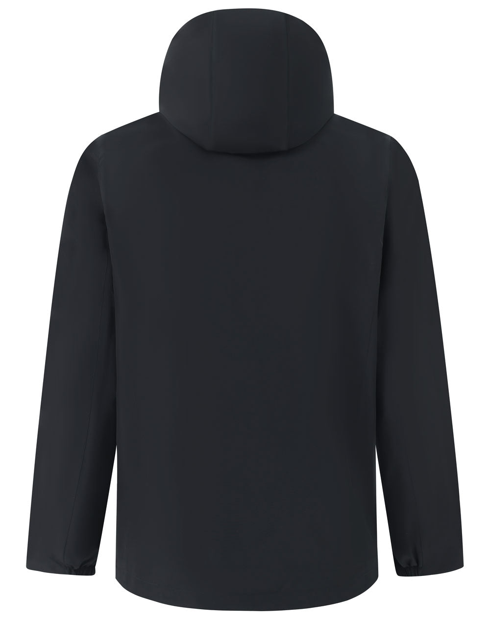Unisex Pro Performance Waterproof Jacket - Black - Back