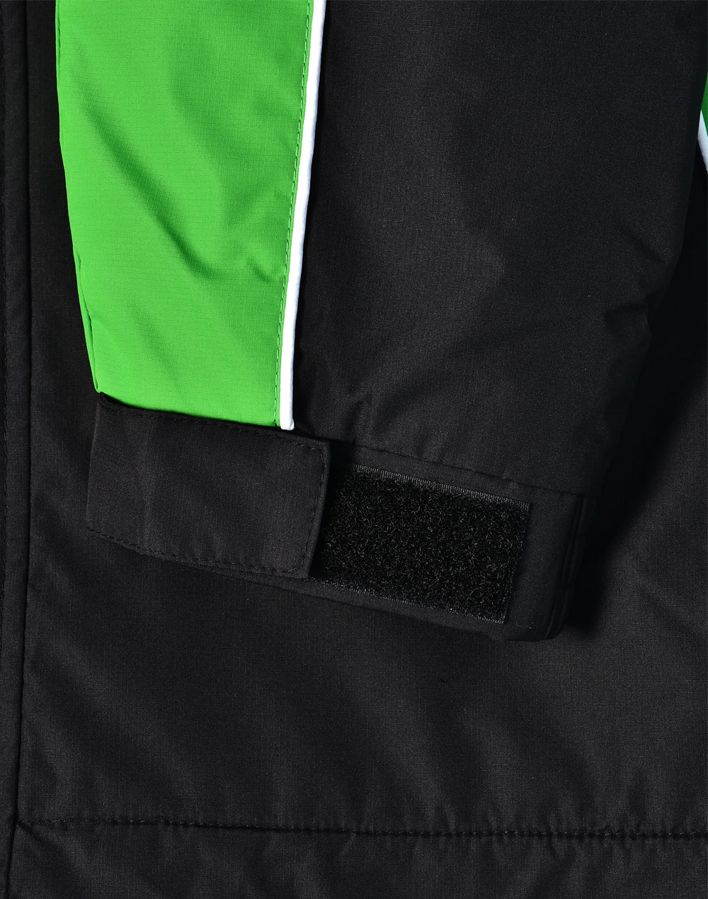 Arena Jacket Unisex - Black/White/Green - View