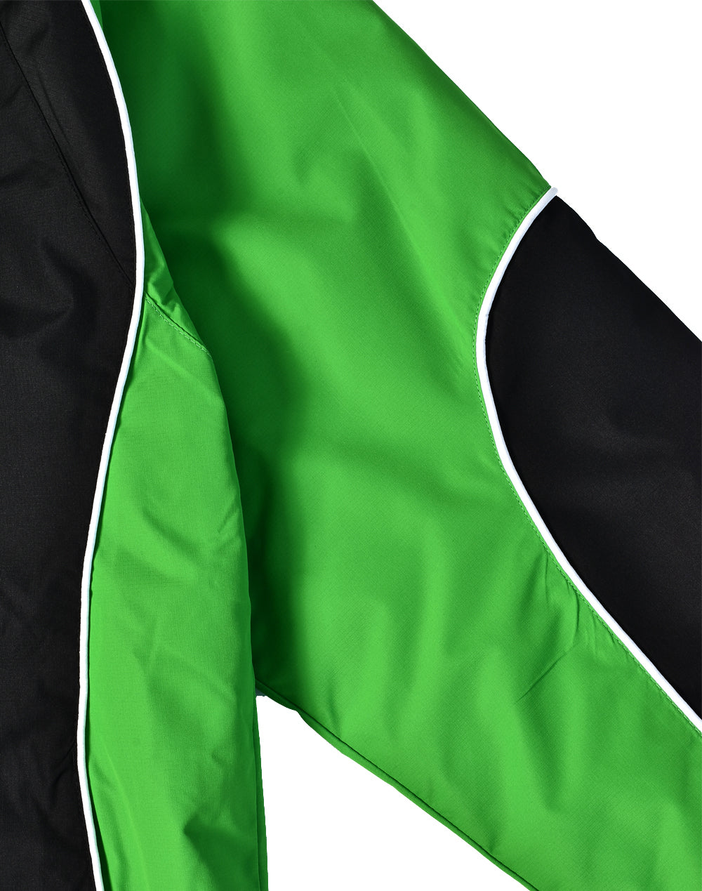 Arena Jacket Unisex - Black/White/Green - View