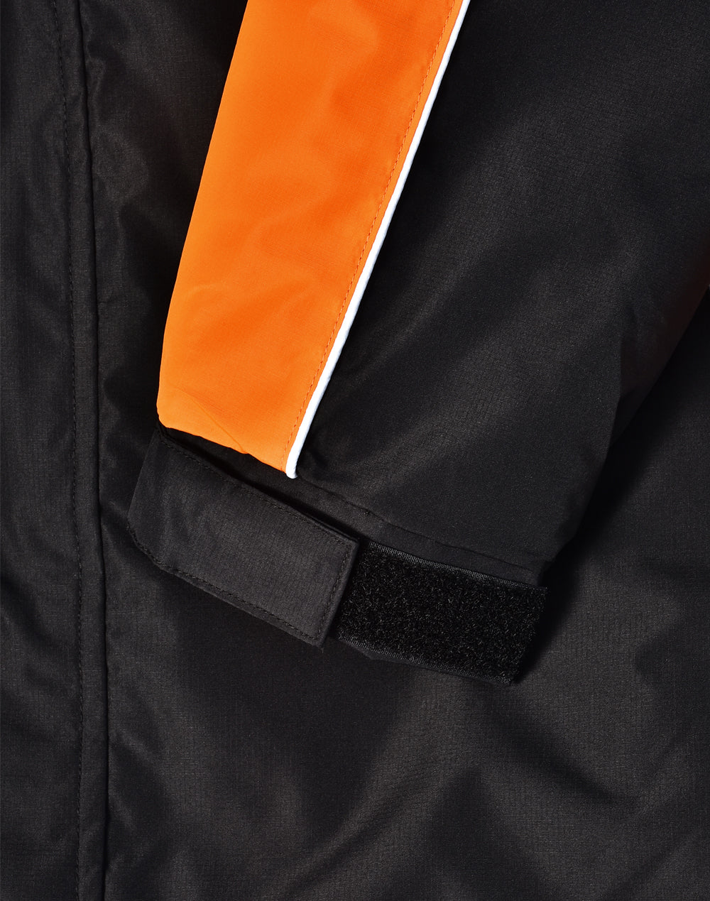 Arena Jacket Unisex - Black/White/Orange - View