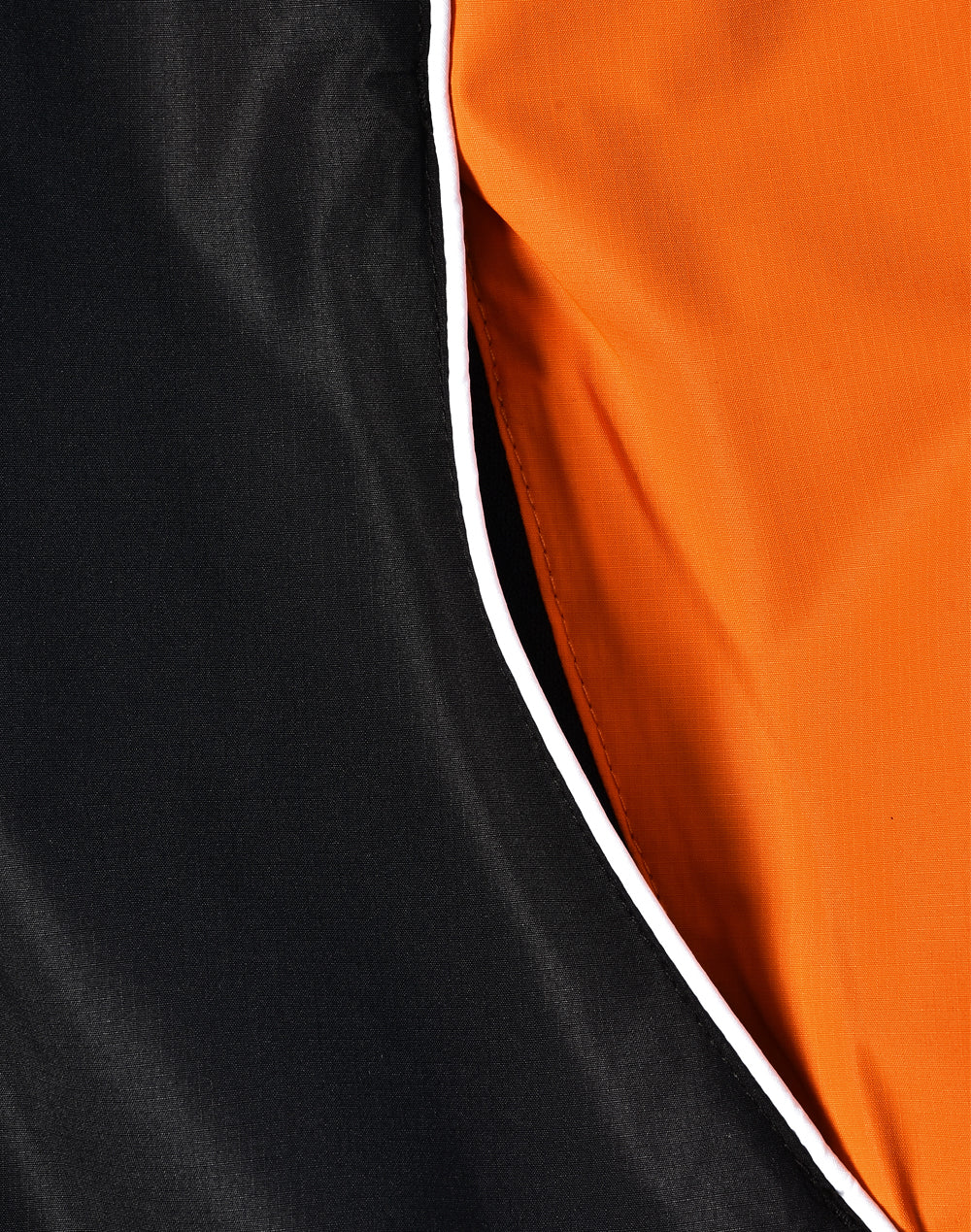 Arena Jacket Unisex - Black/White/Orange - View