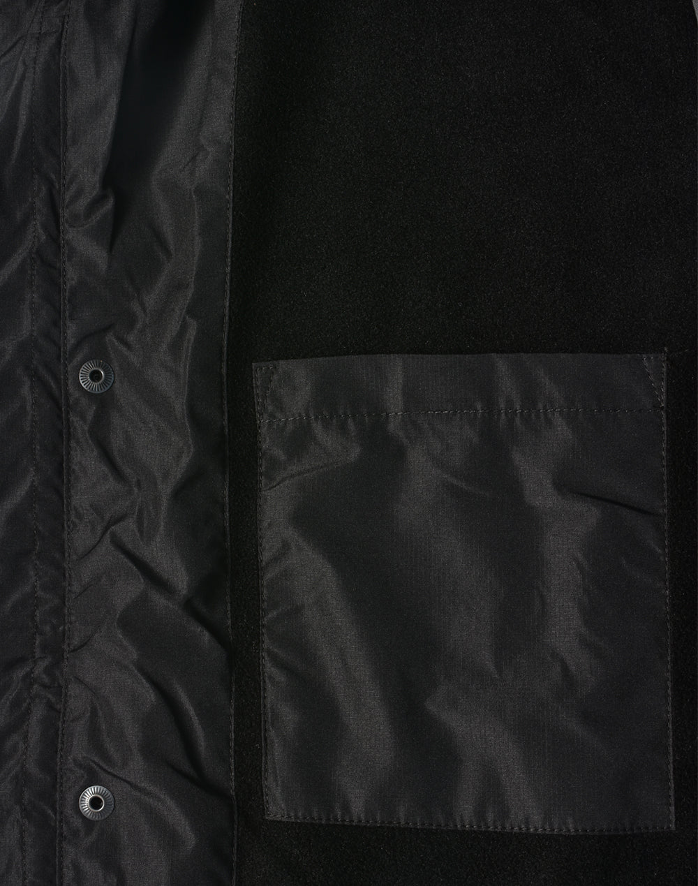 Arena Jacket Unisex - Black/White/Orange - View