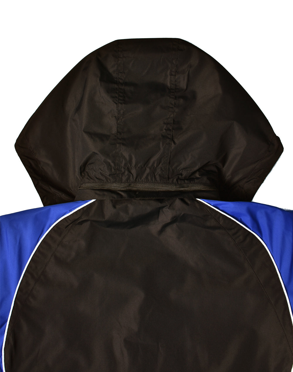 Arena Jacket Unisex - Black/White/Royal - Back