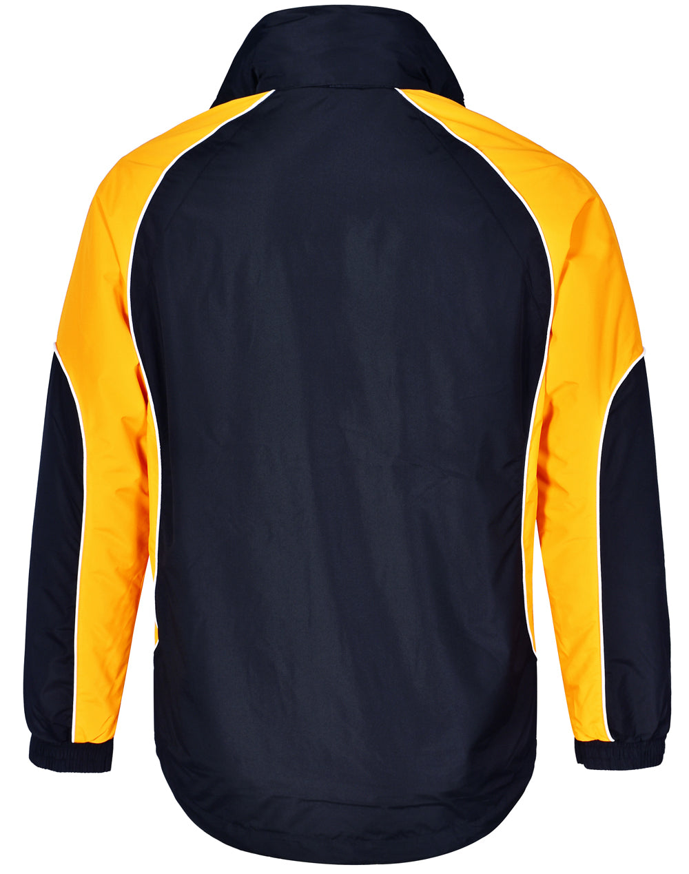 Arena Jacket Unisex - Navy/White/Gold - Back