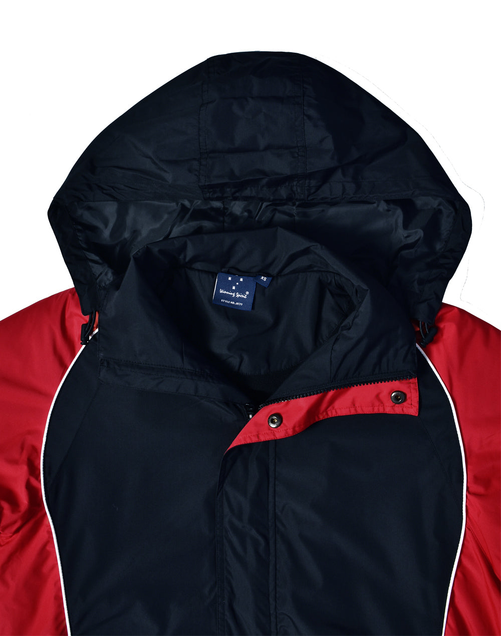 Arena Jacket Unisex - Navy/White/Red - View