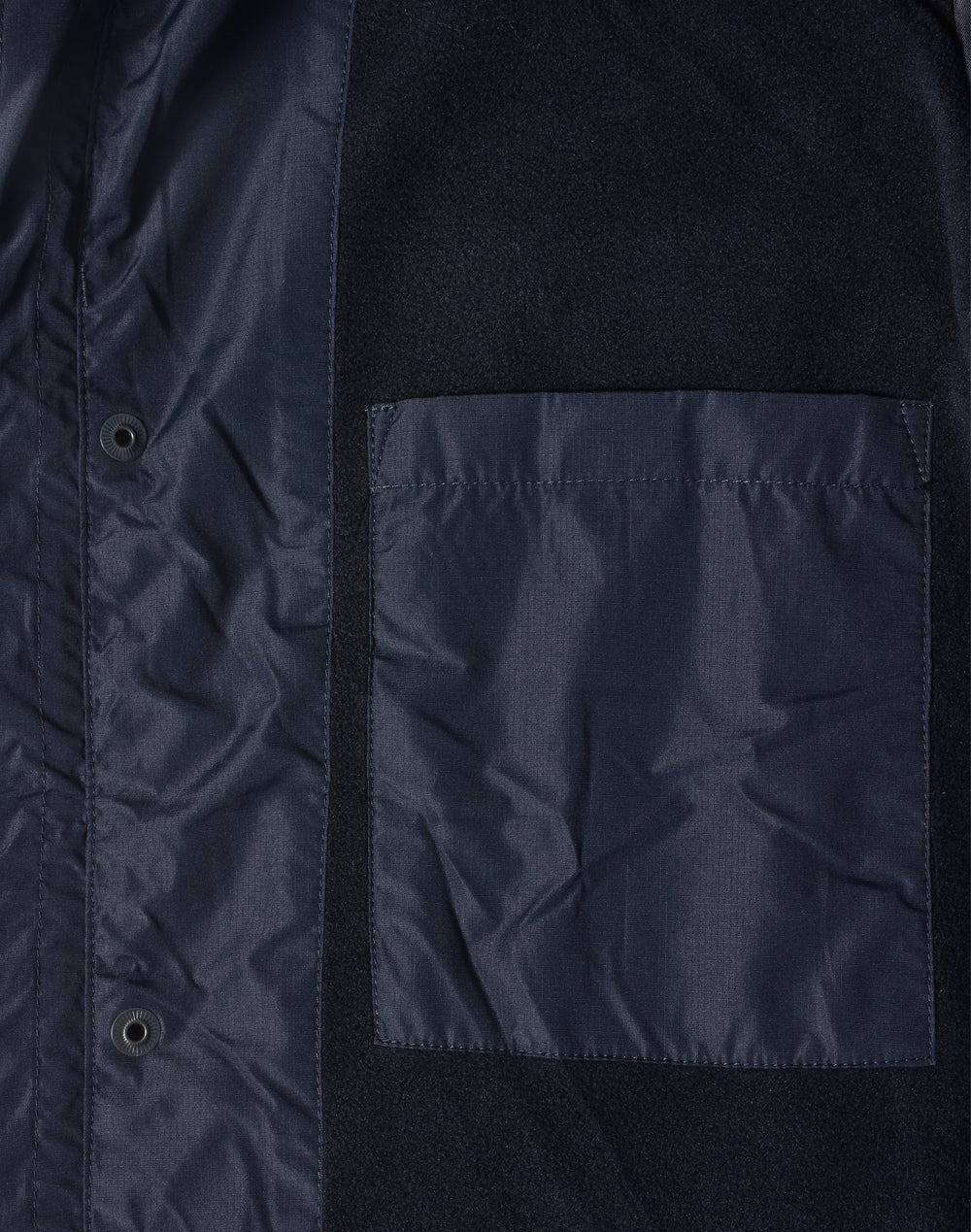 Arena Jacket Unisex - Black/White/Orange - View