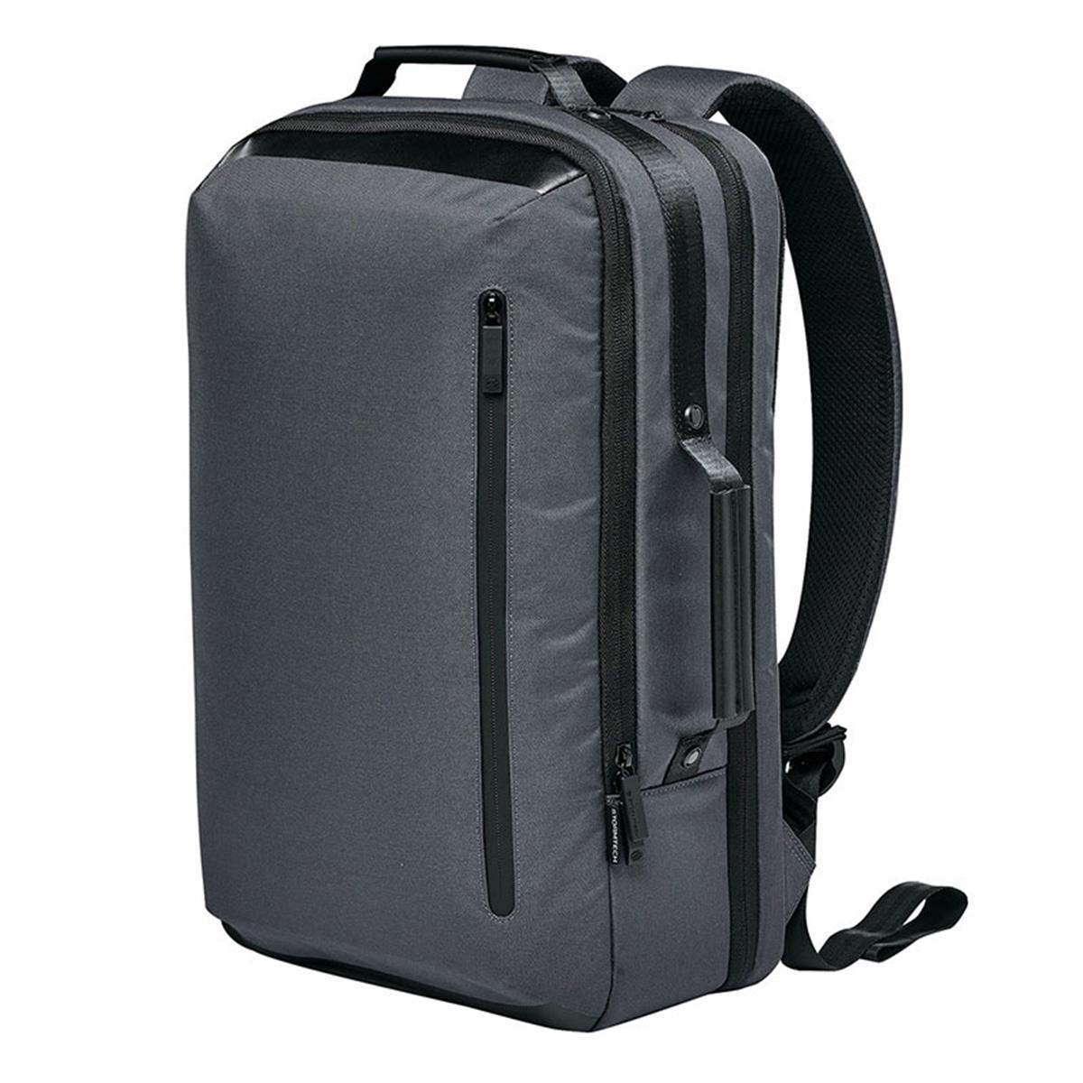 Hedmark Commuter Backpack - Graphite / Black - Front