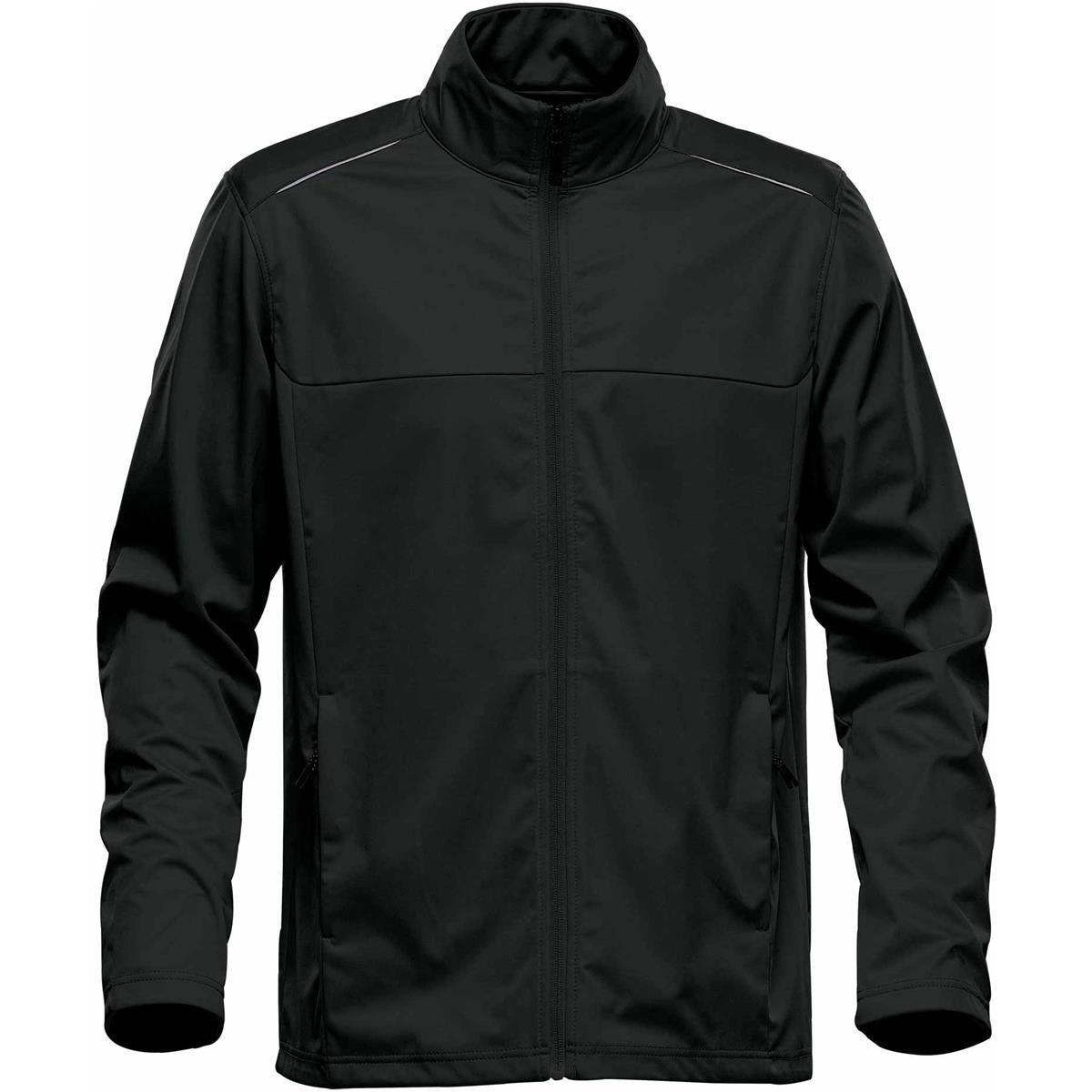 Men's Greenwich Lightweight Softshell - Black - Front