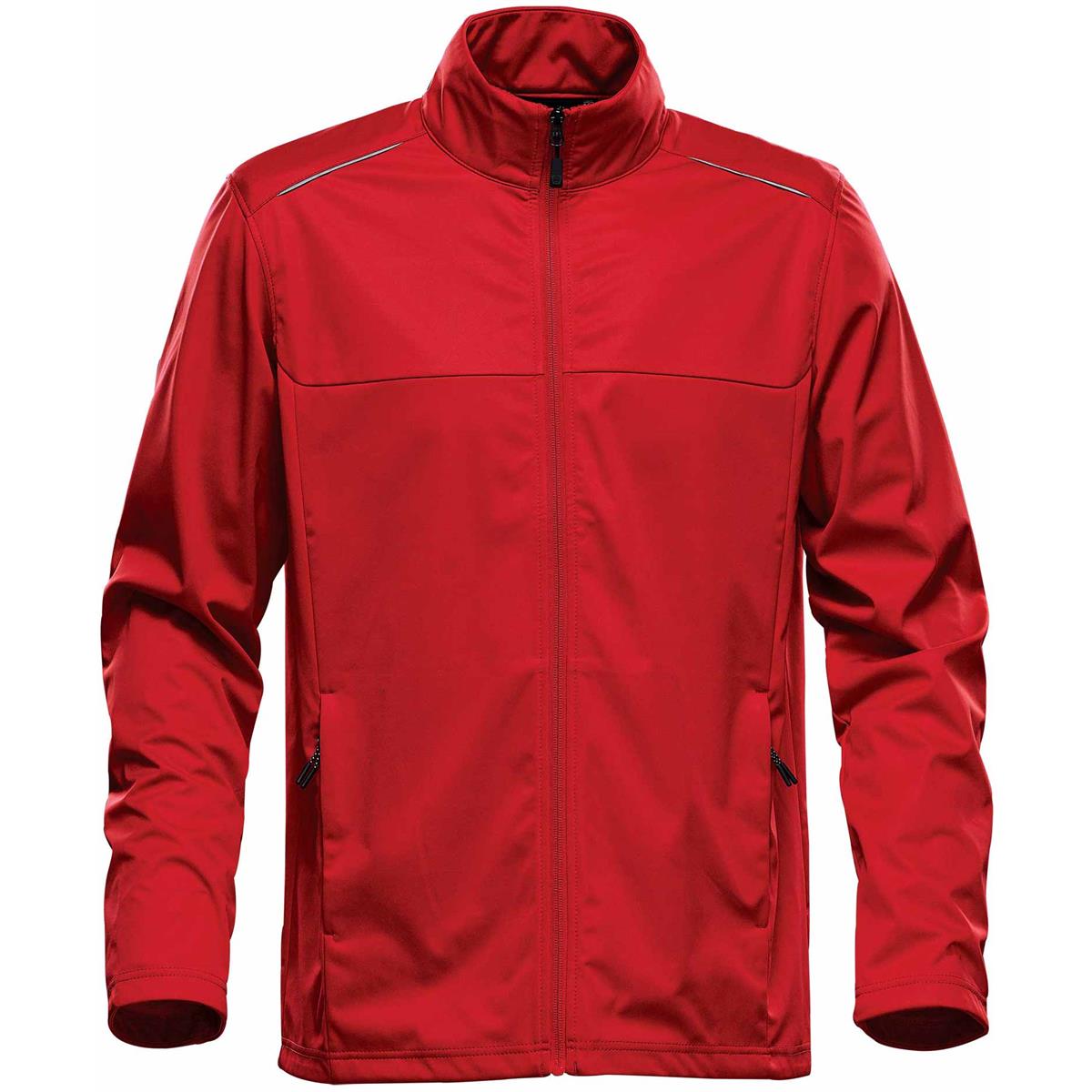 Men's Greenwich Lightweight Softshell - Bright Red - Front