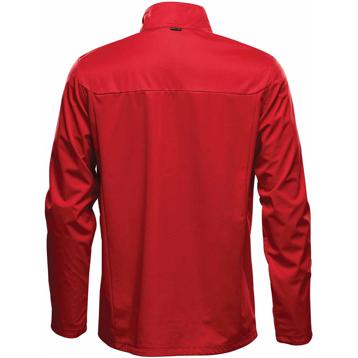 Men's Greenwich Lightweight Softshell - Bright Red - Back