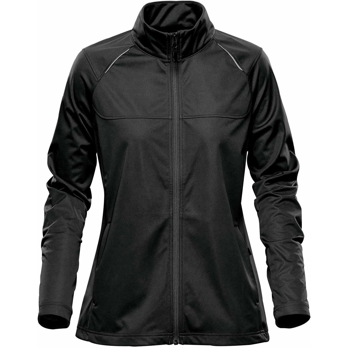Women's Greenwich Lightweight Softshell - Black - Front