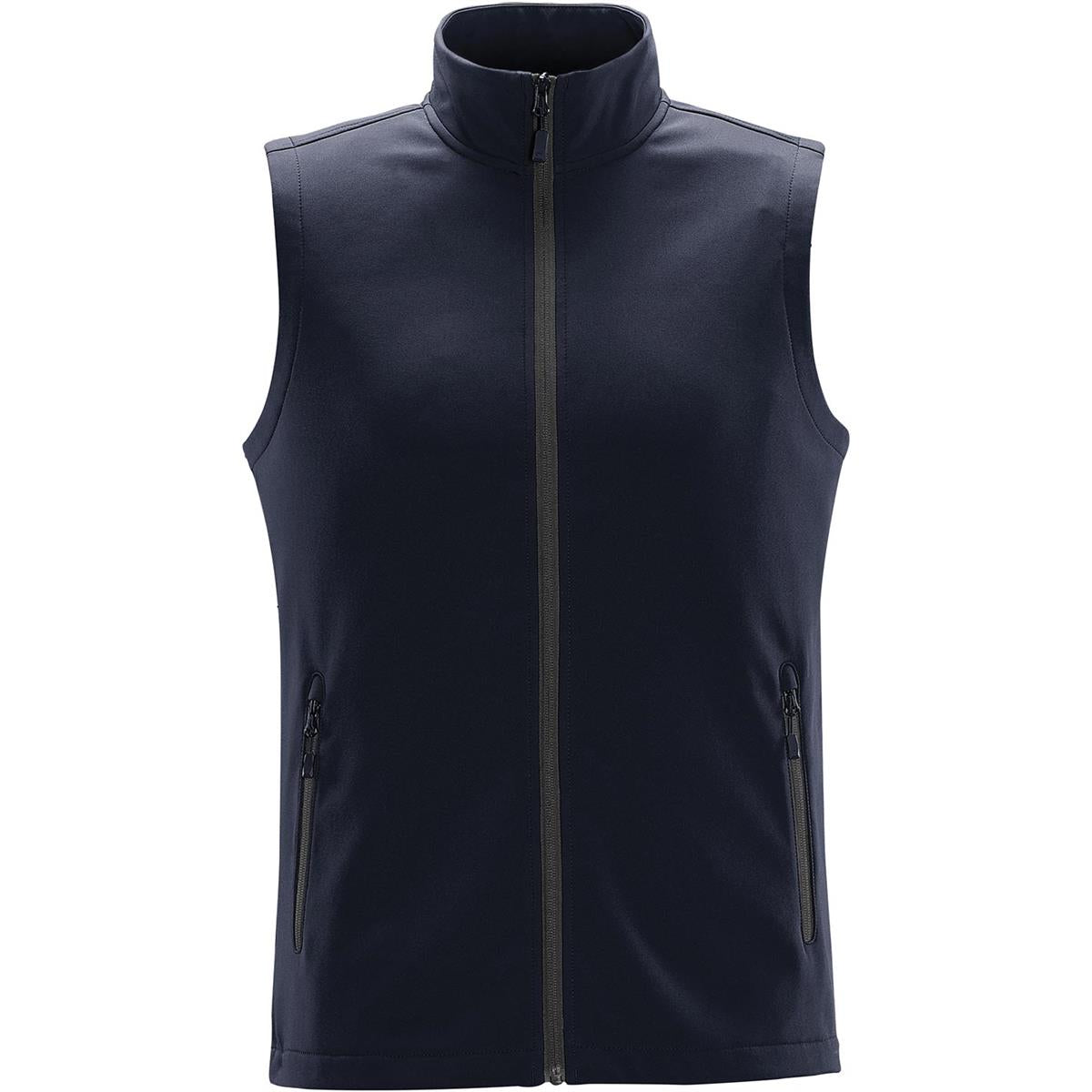 Men's Orbiter Softshell Vest - Navy / Carbon - Front