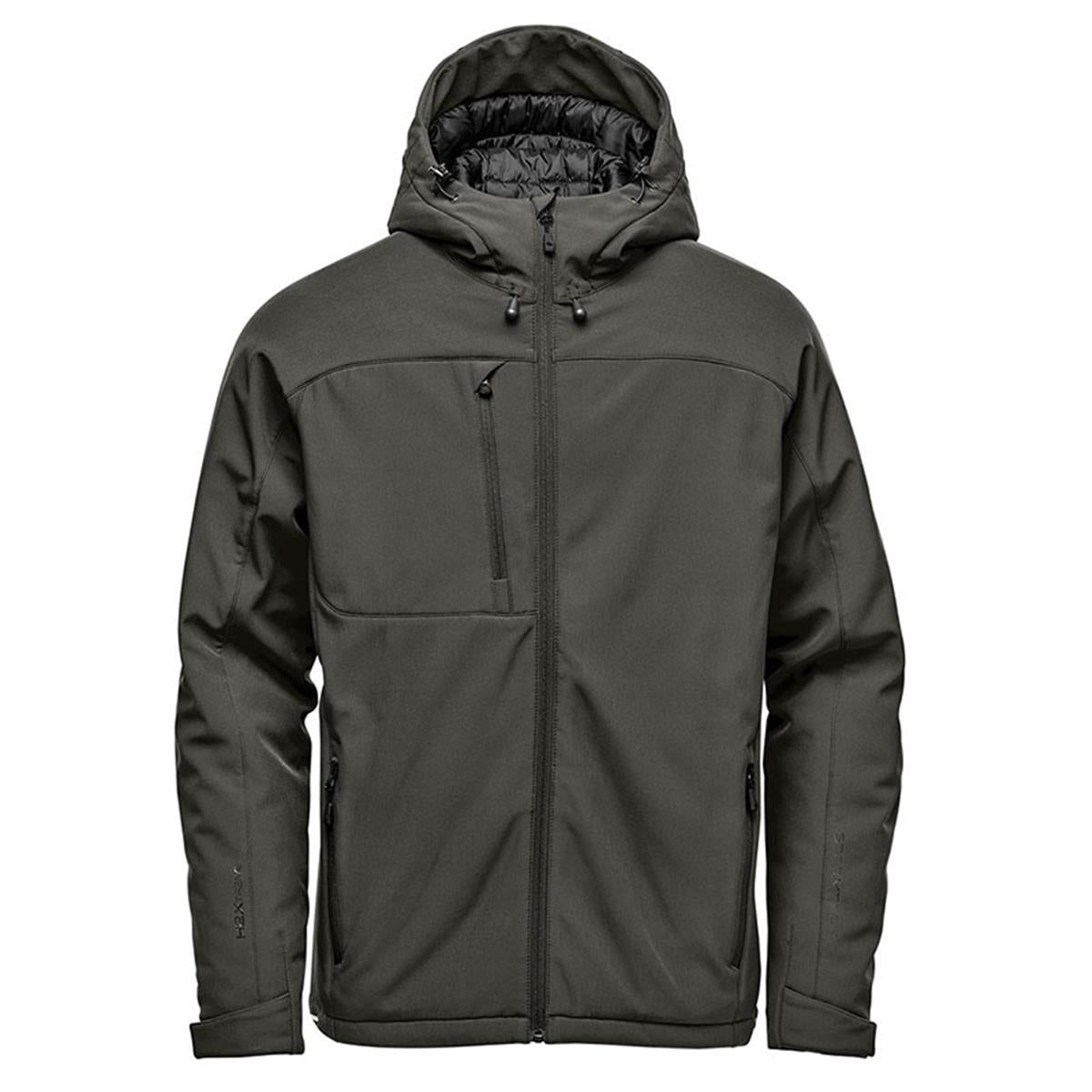 Men's Orbiter Insulated Softshell - Granite / Black - Front