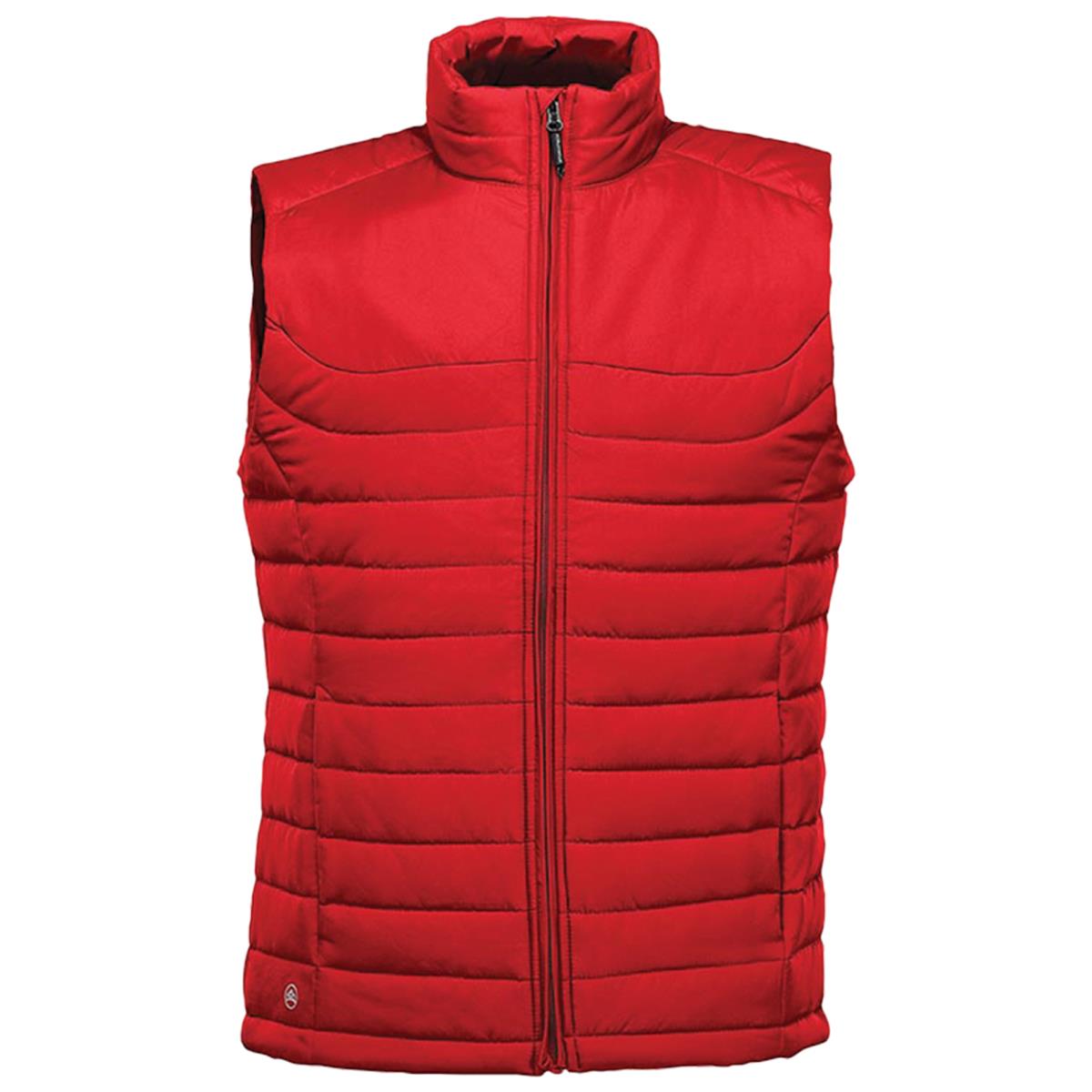 Men's Nautilus Quilted Vest - Bright Red - Front