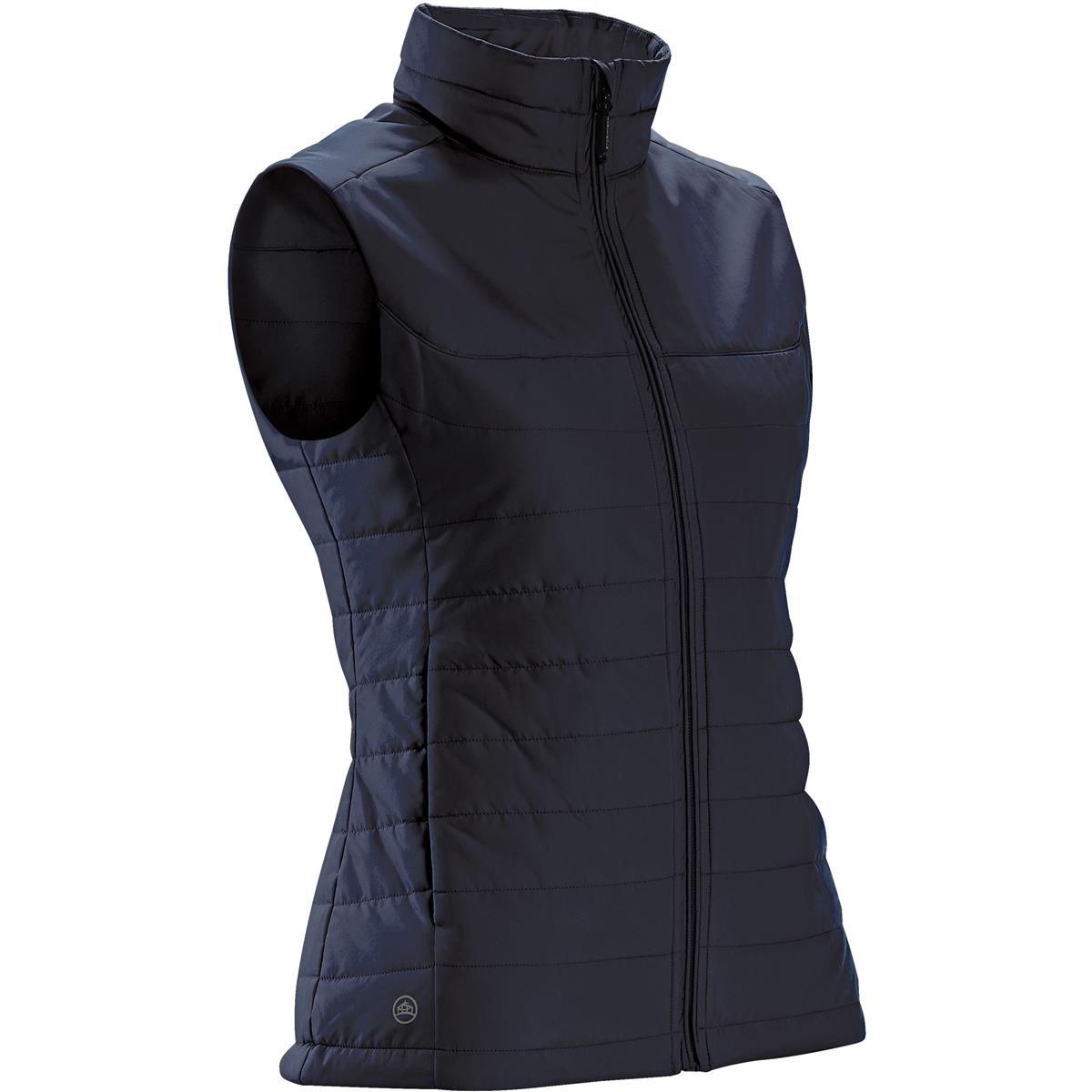 Women's Nautilus Quilted Vest - Navy - Back