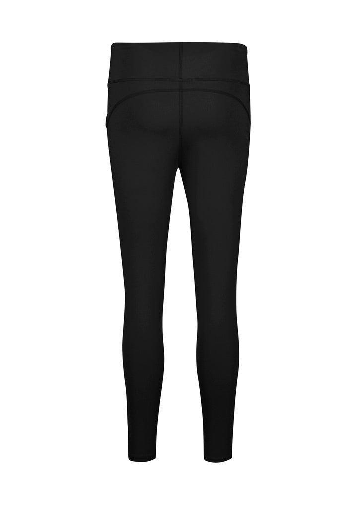 Luna Womens 7/8 Length Legging - Black - Back
