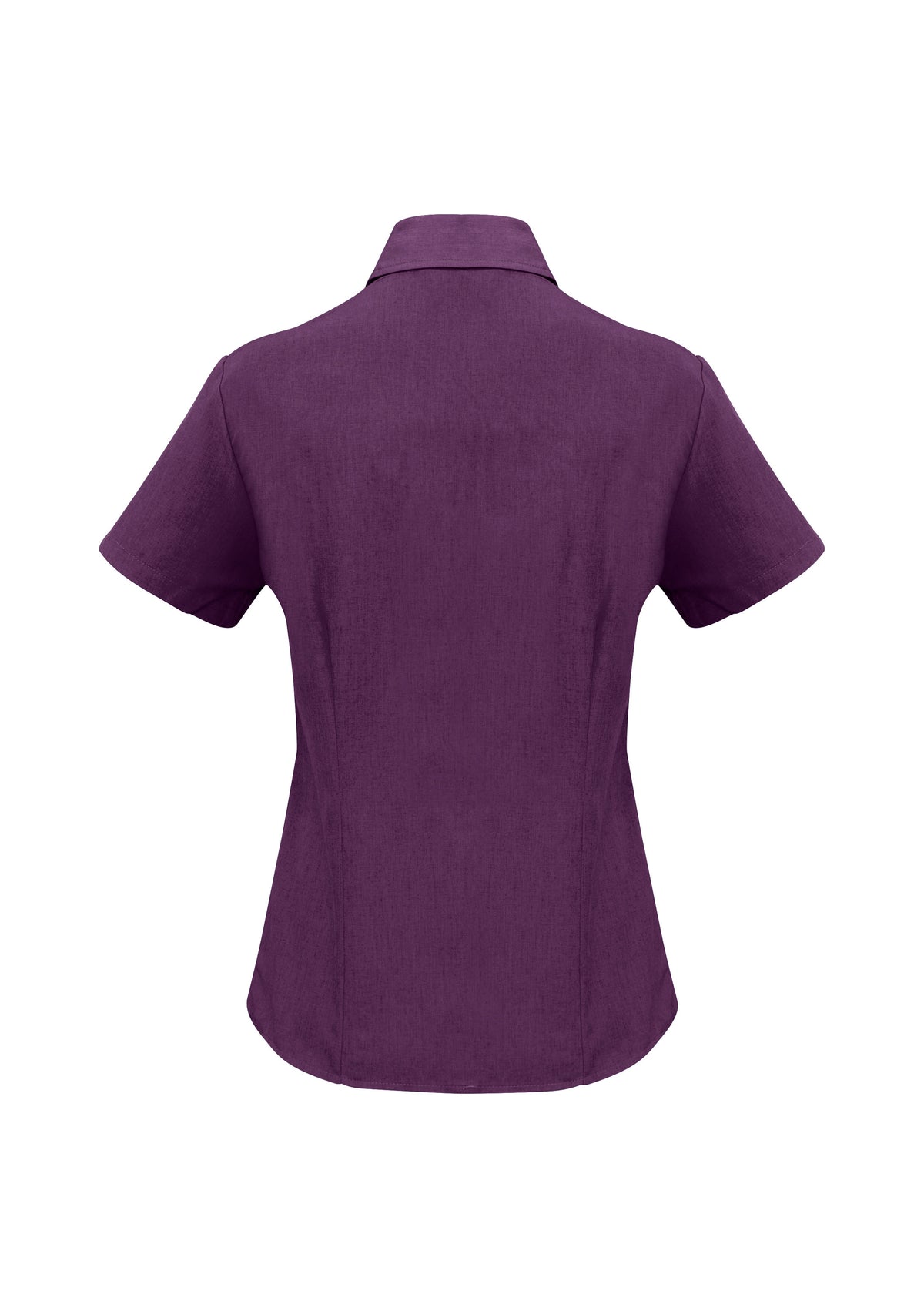 Oasis Womens Short Sleeve Shirt - Grape - Back