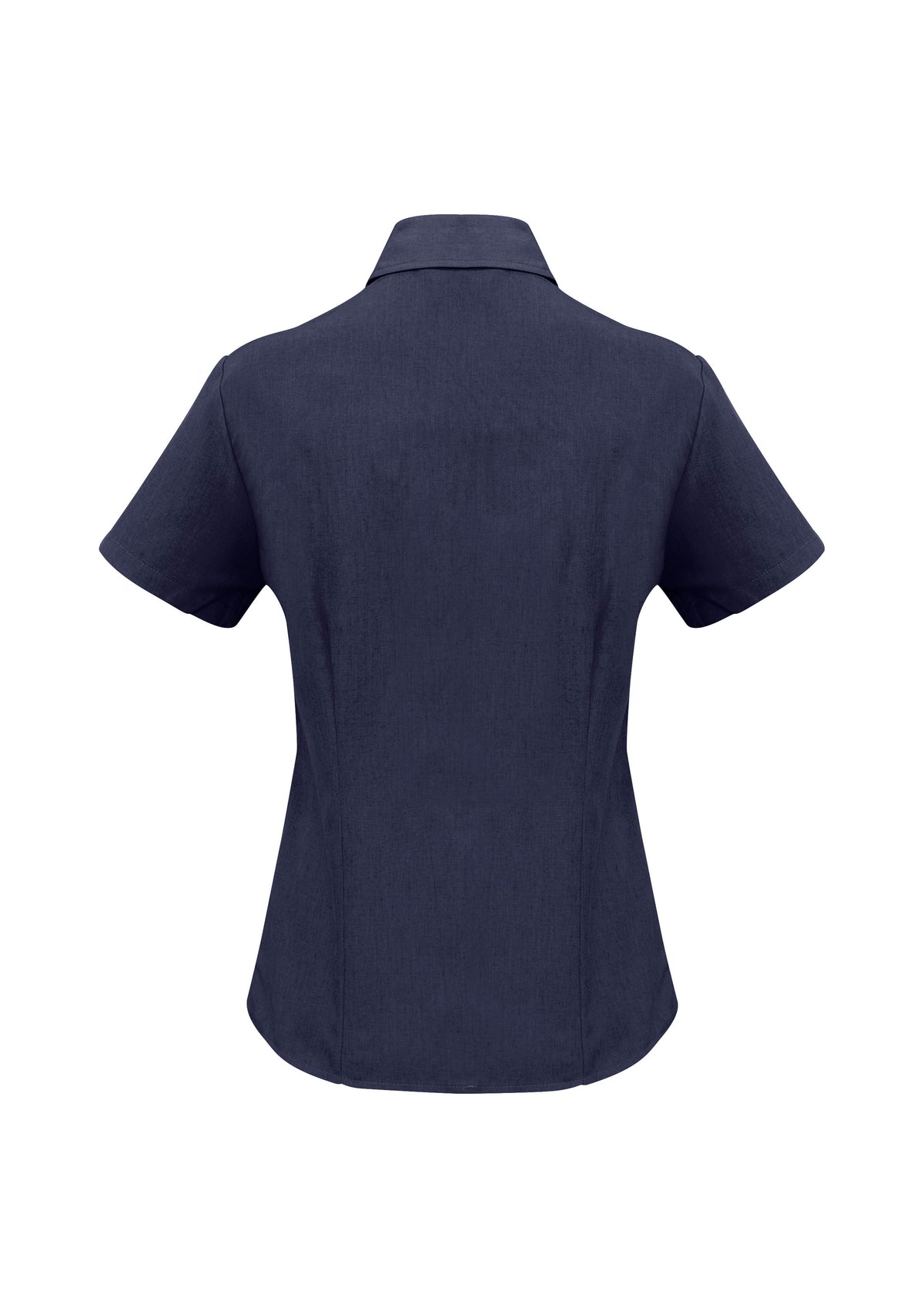 Oasis Womens Short Sleeve Shirt - Navy - Back