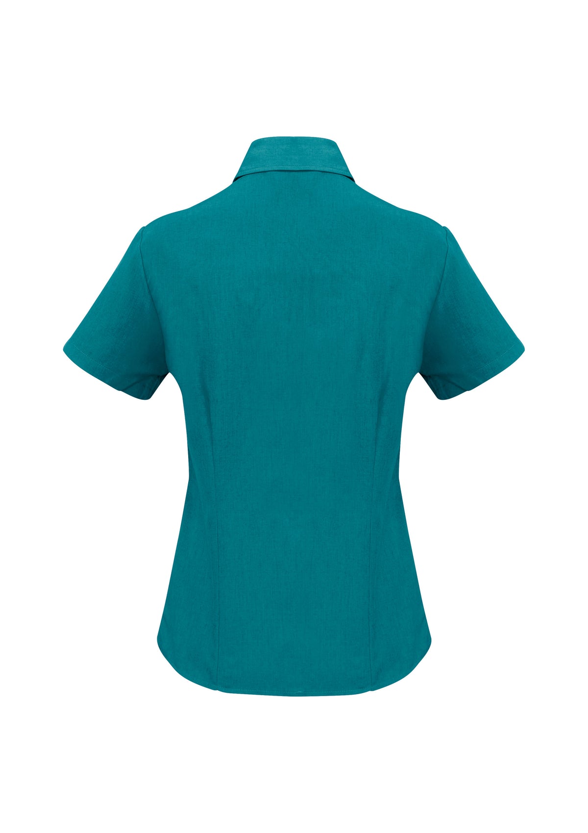 Oasis Womens Short Sleeve Shirt - Teal - Back