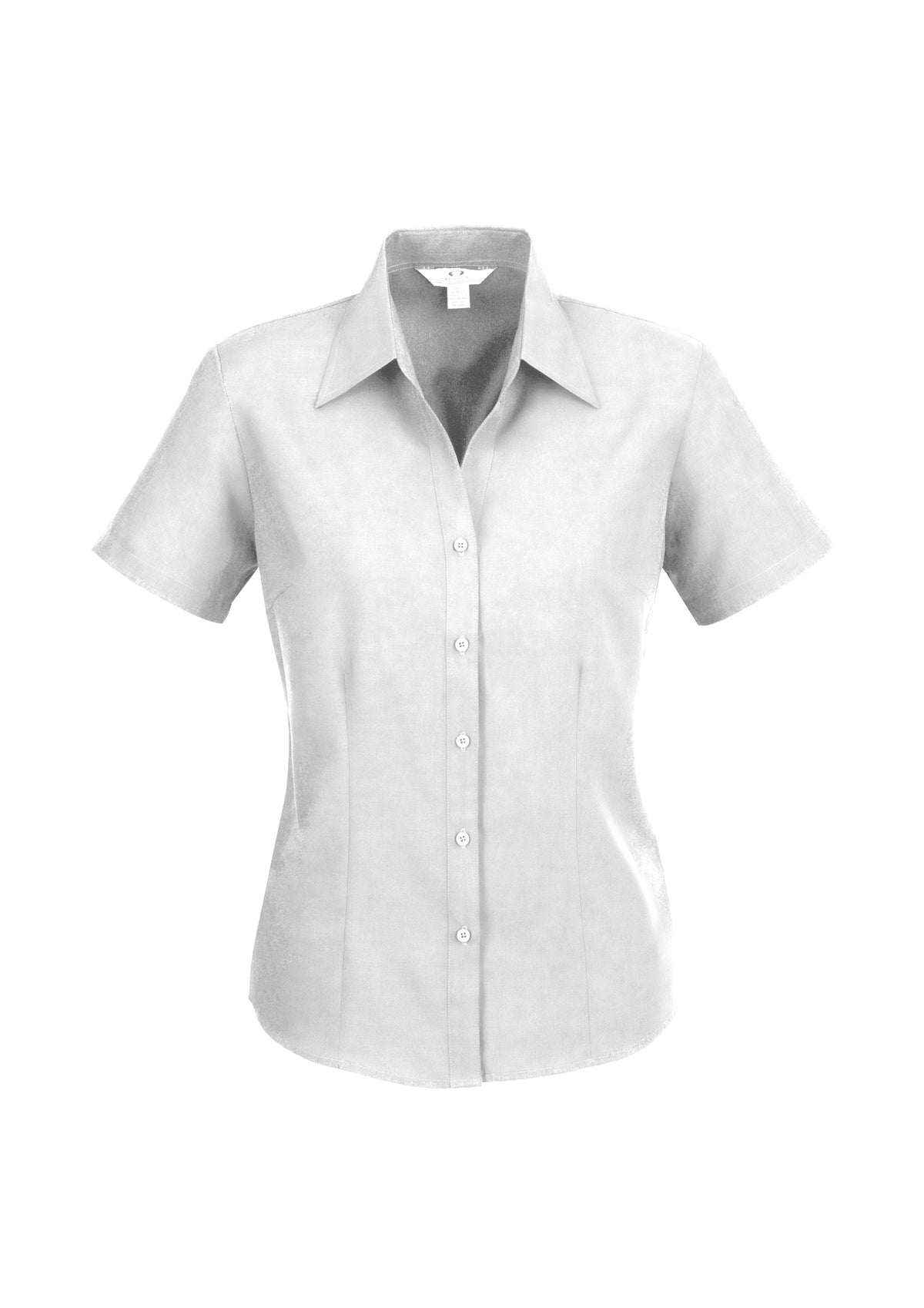 Oasis Womens Short Sleeve Shirt - White - Front