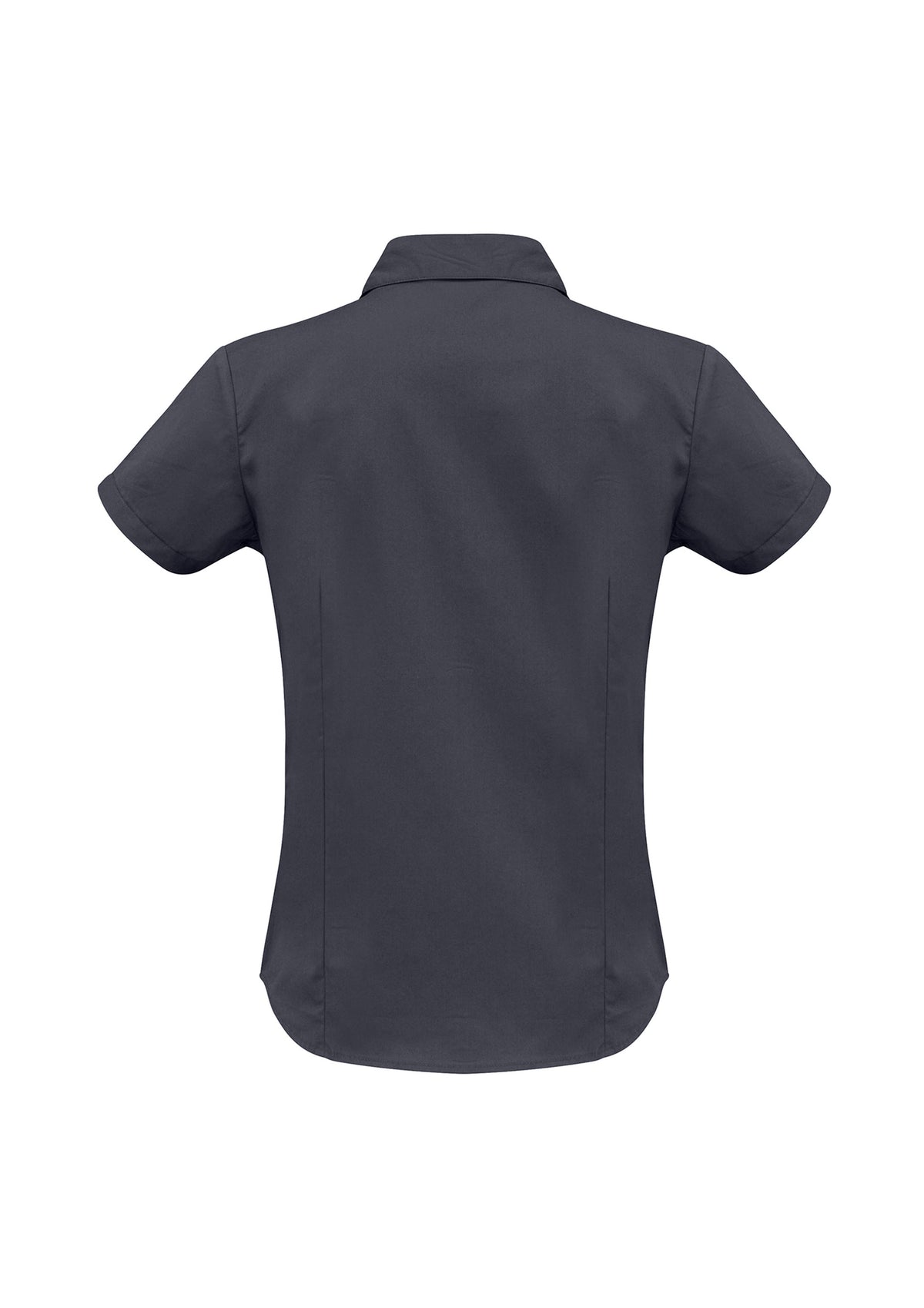 Metro Womens Short Sleeve Shirt - Charcoal - Back