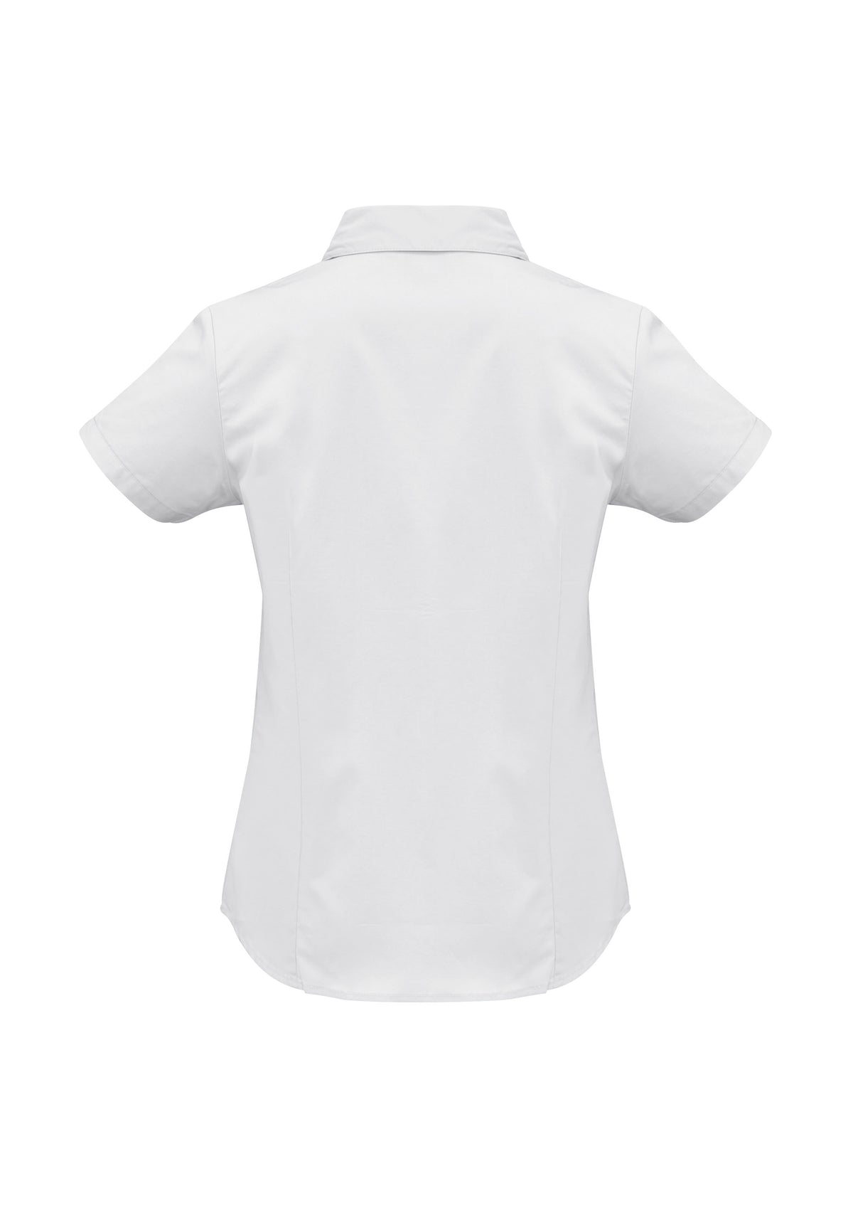 Metro Womens Short Sleeve Shirt - White - Back