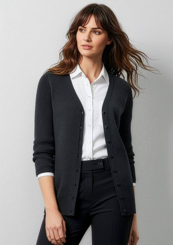 Milano Womens Cardigan - Black - Model