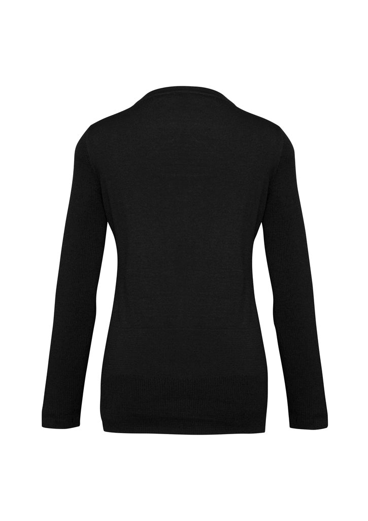 Milano Womens Cardigan - Black - Back