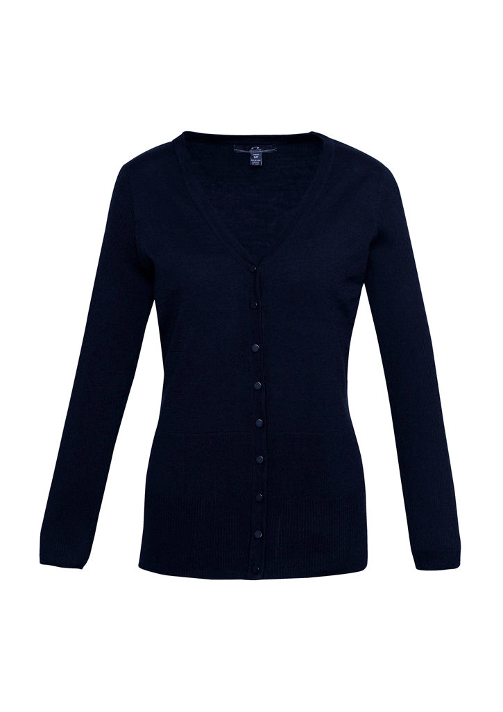 Milano Womens Cardigan - Navy - Front