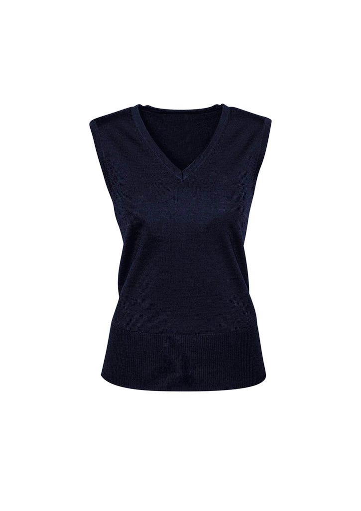 Milano Womens Vest - Navy - Front