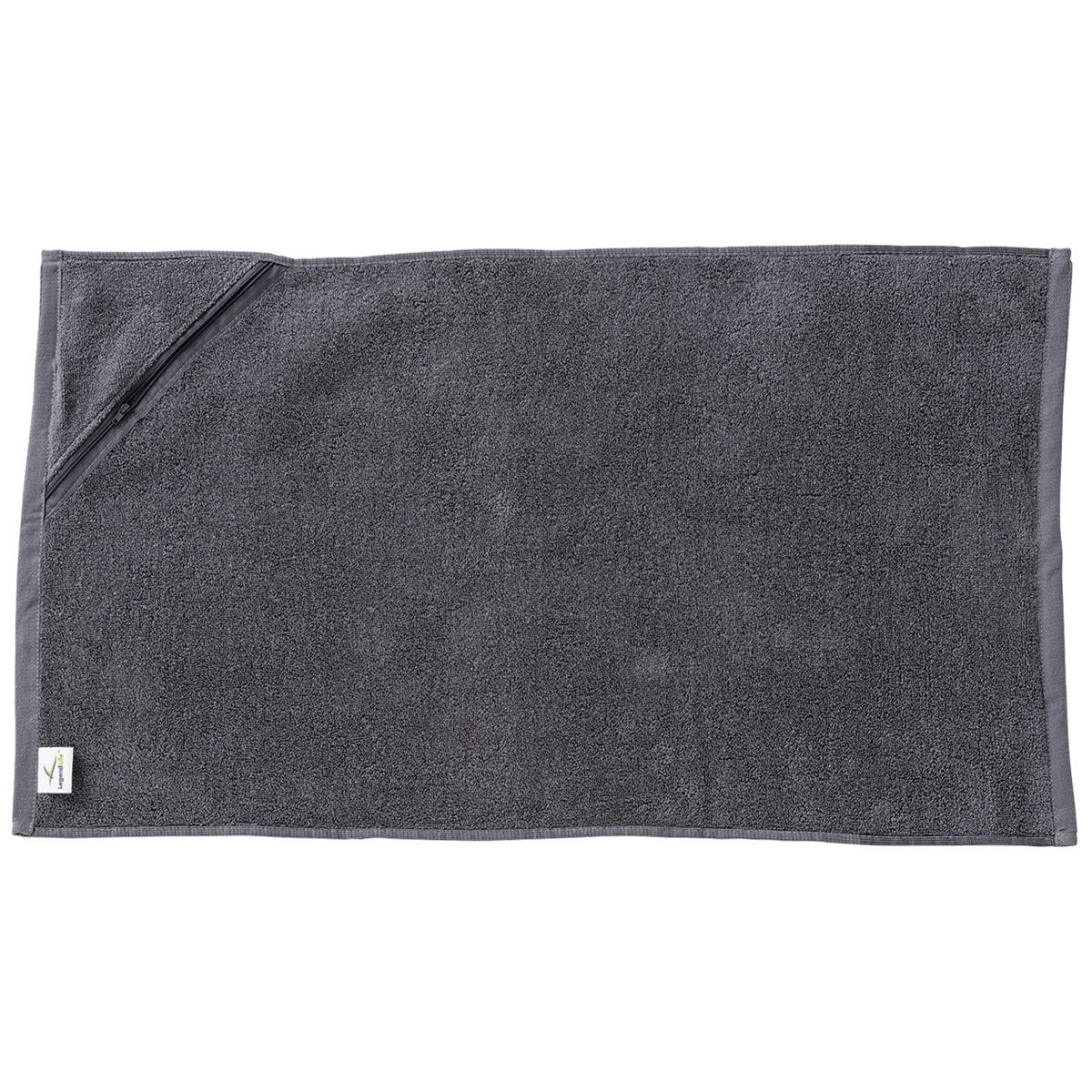 Elite Gym Towel with Pocket - view