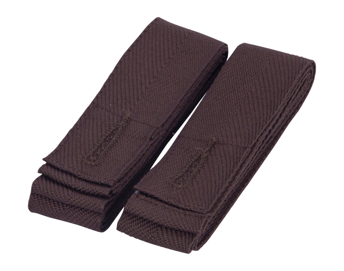 Changeable Apron Straps - Chocolate - Front