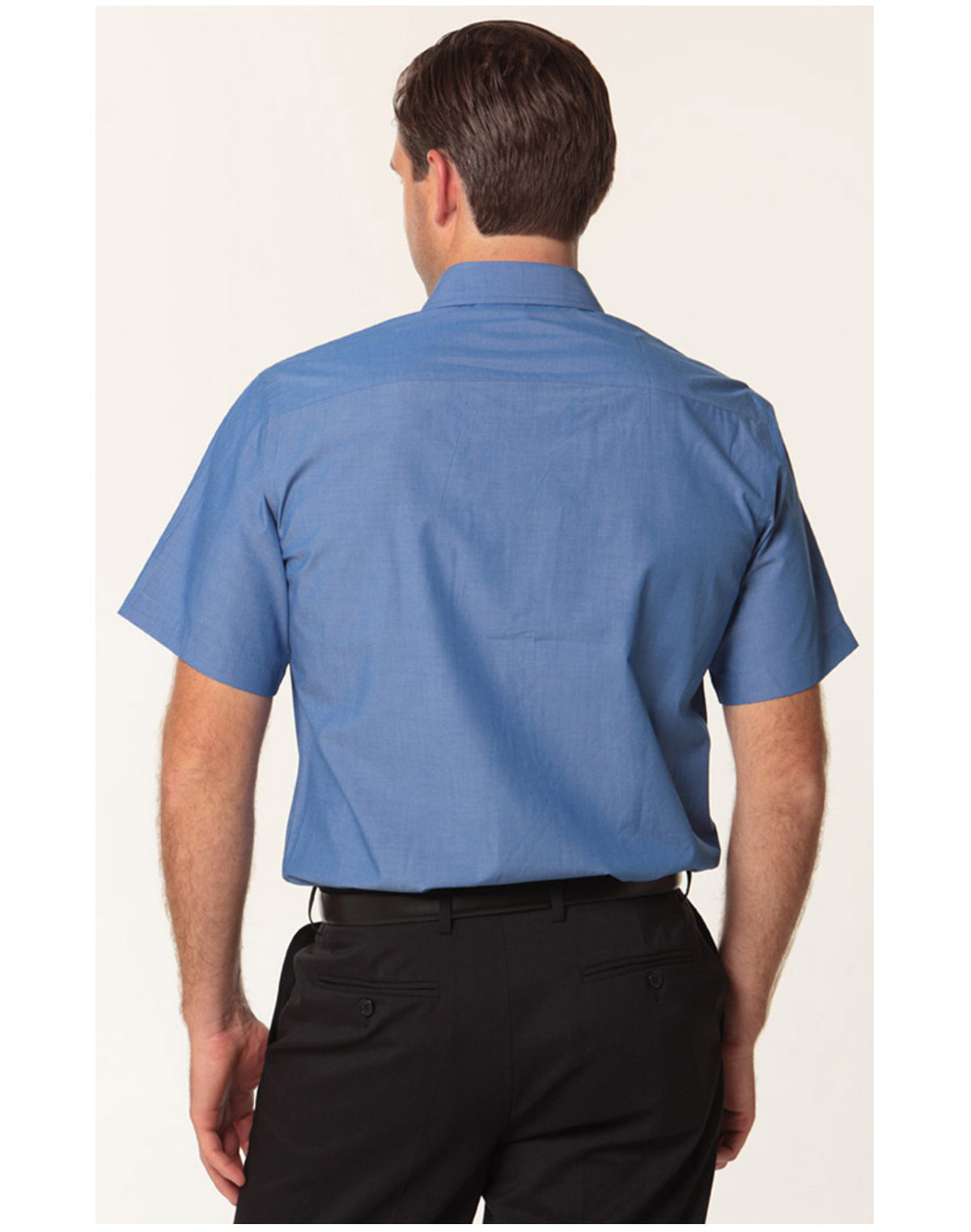 Men's Nano ™ Tech Short Sleeve Shirt - Indigo Blue - Back