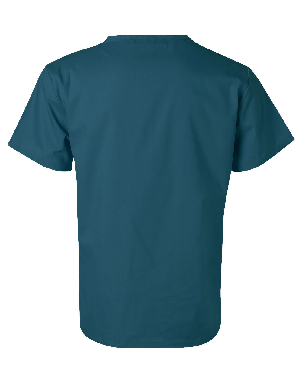 Unisex Scrub Top - Teal - Back