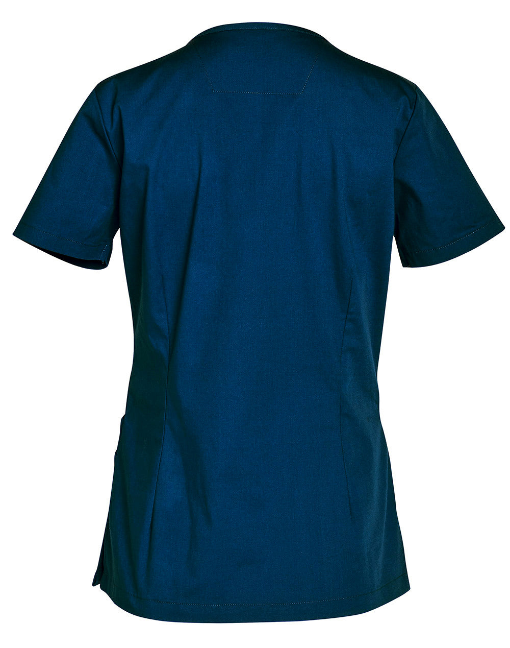 Ladies Scrub Top - Teal - Back