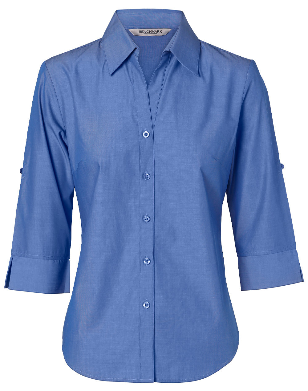 Women's Nano ™ Tech 3/4 Sleeve Shirt - Indigo Blue - Front