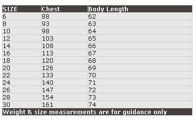 Women's Tic Stripe Short Sleeve Shirt - Size guide