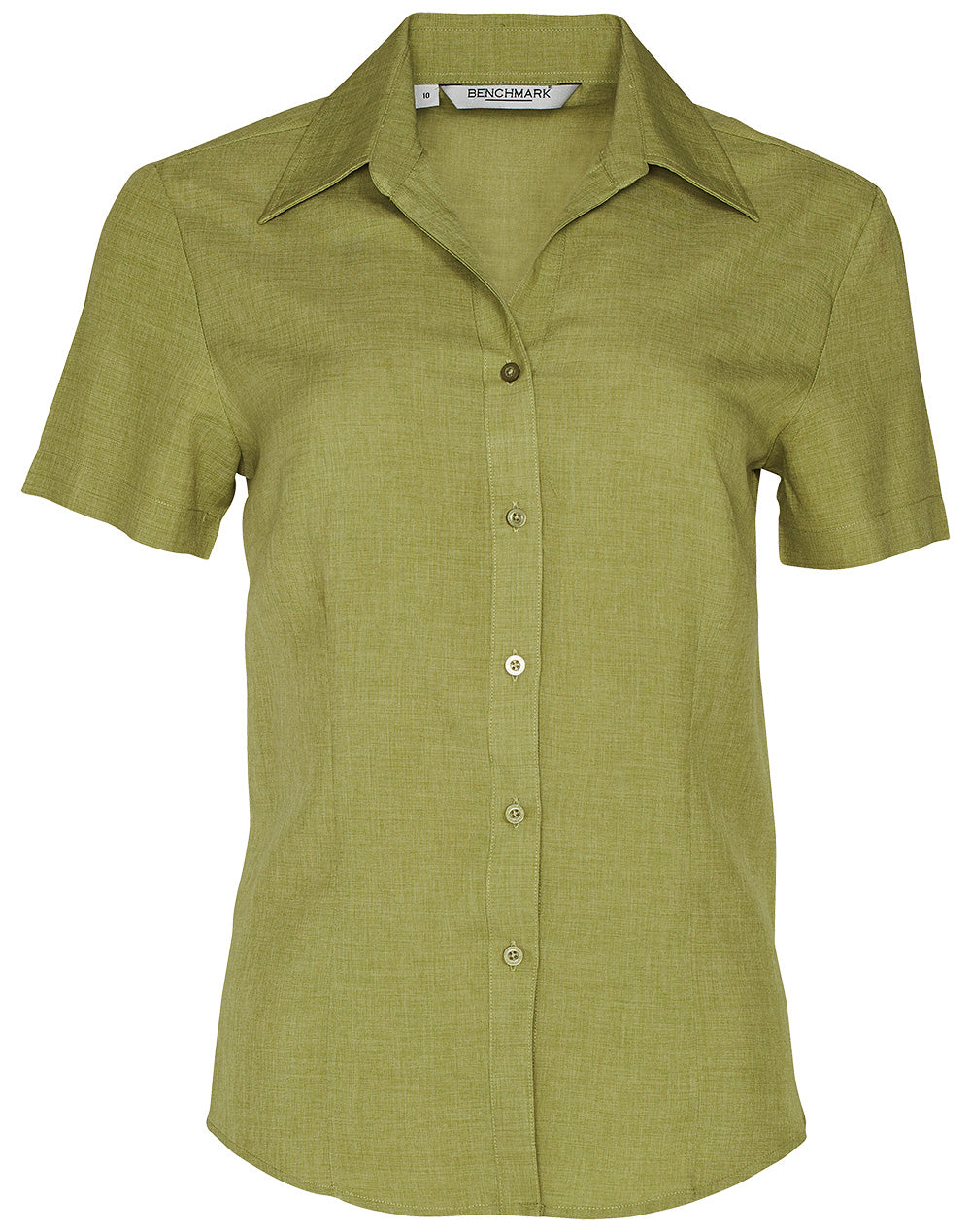 Women's CoolDry Short Sleeve Shirt - Avocado - Front
