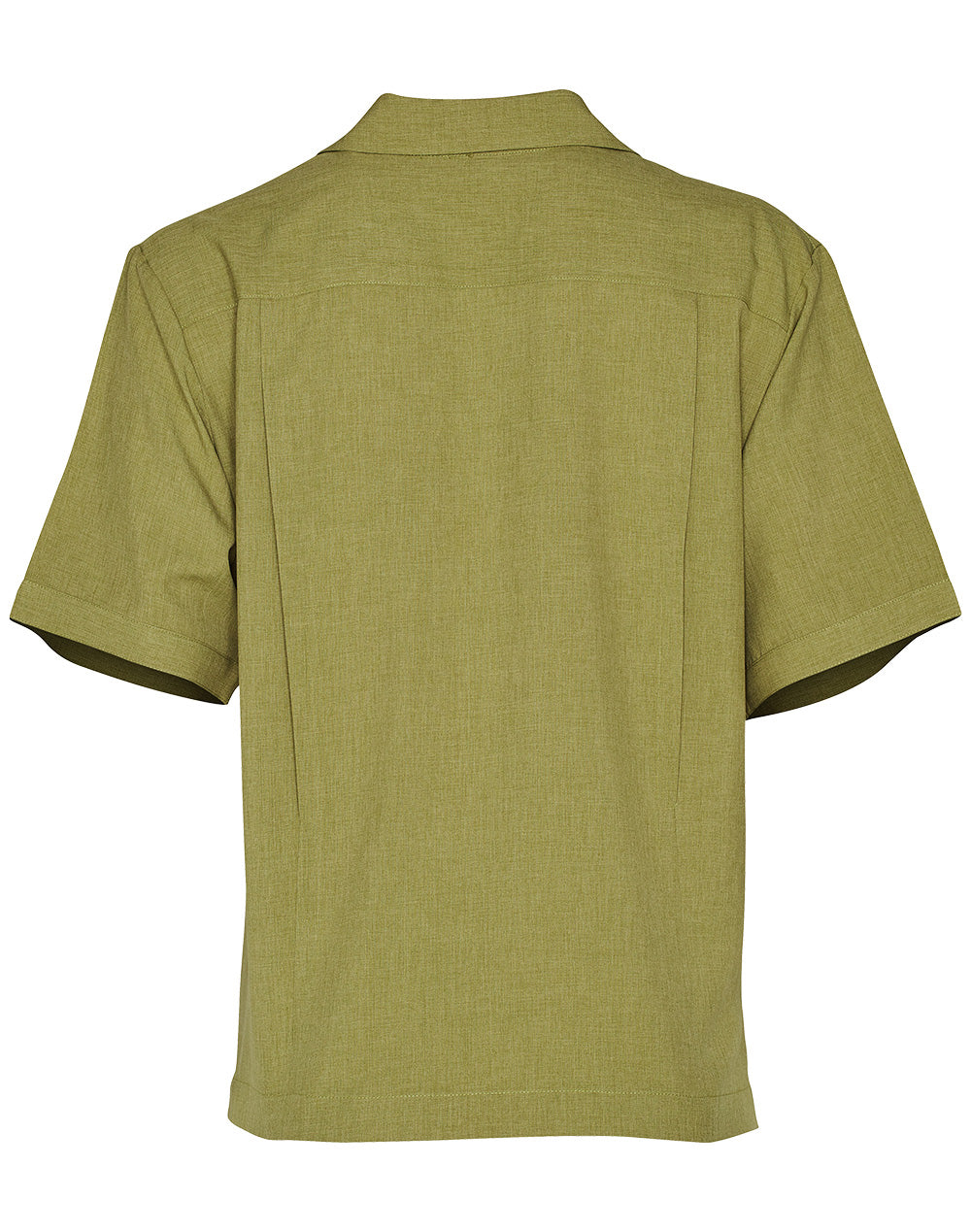 Women's CoolDry Short Sleeve Overblouse - Avocado - Back