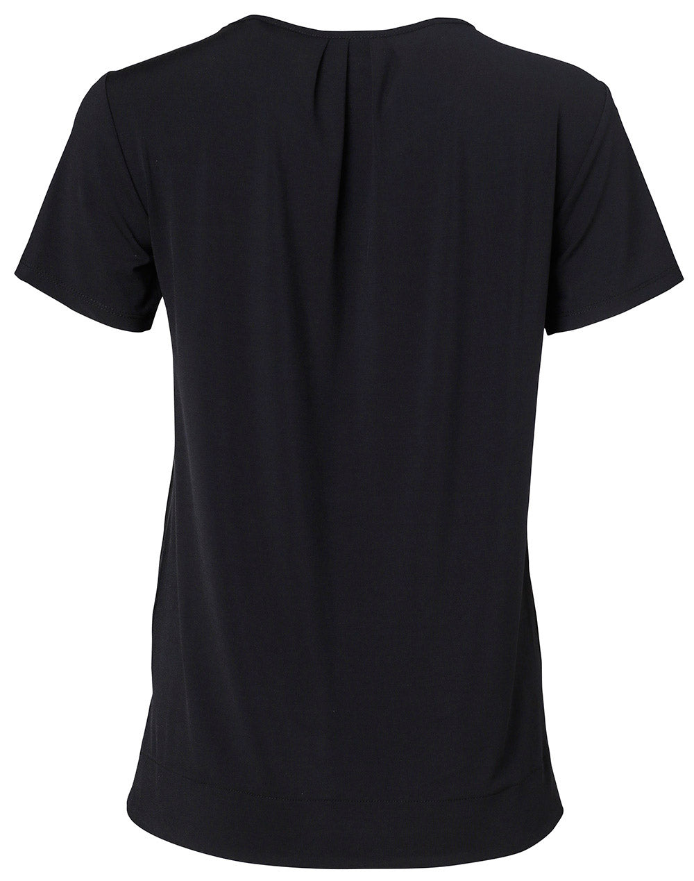 Ladies Short Sleeve Top Julia - Black - Back