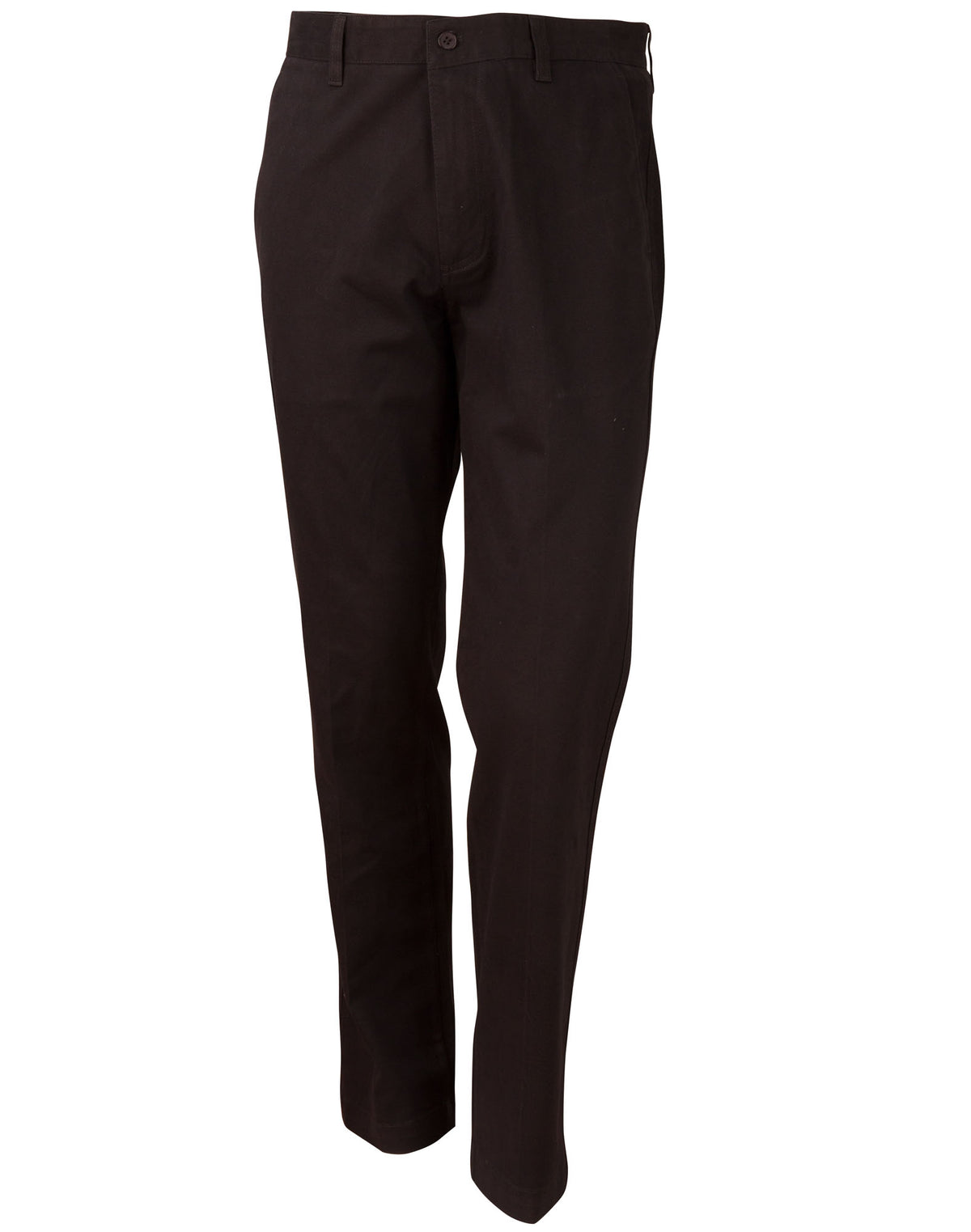Men's Chino Pants - Black - Front