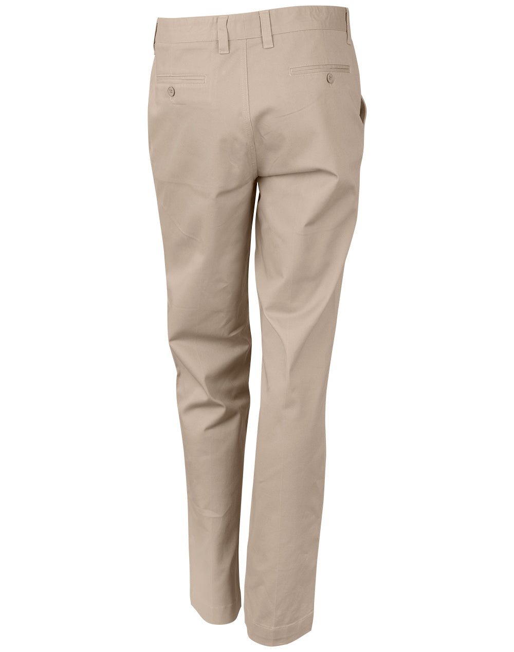 Men's Chino Pants - Sandstone - Back