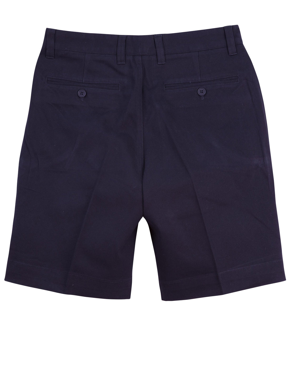 Men's Chino shorts - Navy - Back