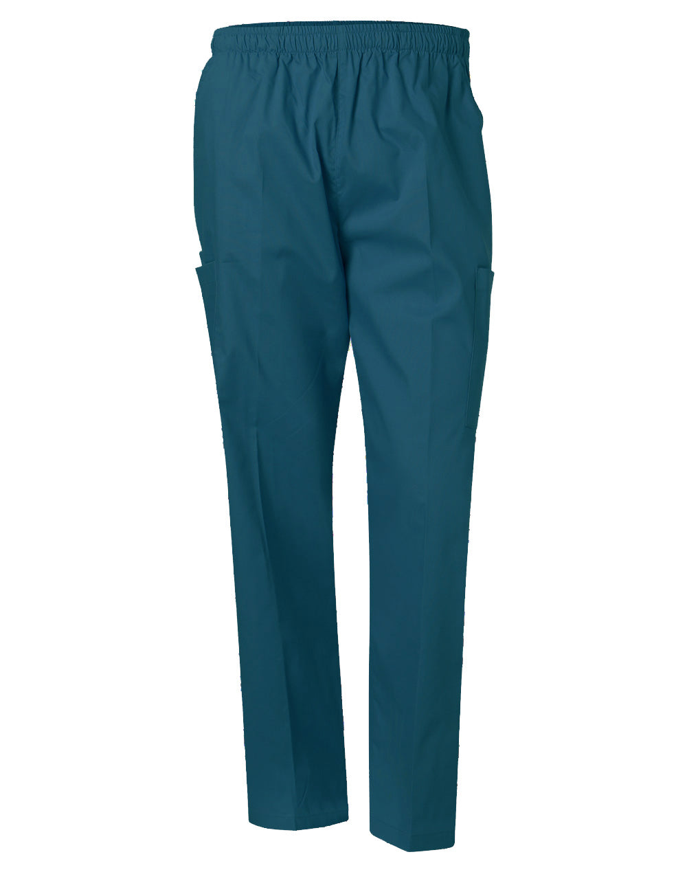 Unisex Scrub Pants - Teal - Front
